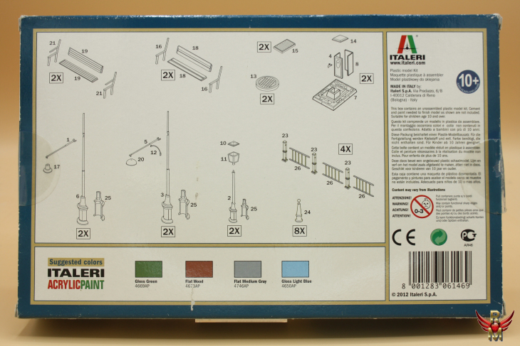 Italeri 1/72 Urban Accessories