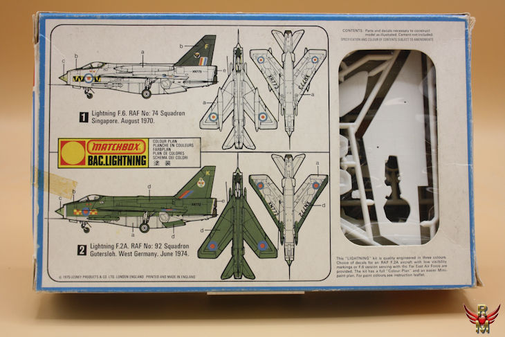 Matchbox 1/72 BAC Lightning