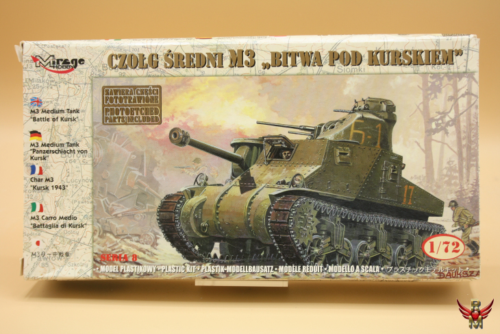 Mirage Hobby 1/72 M3 Medium Tank Battle of Kursk