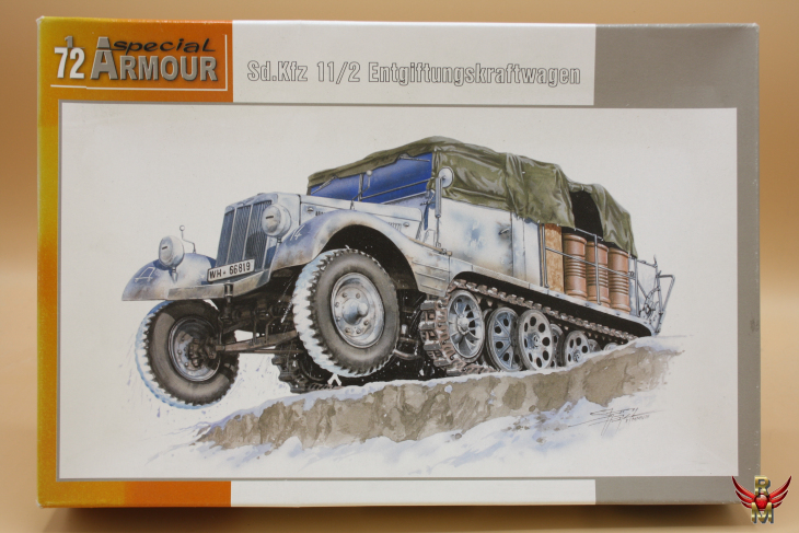 Special Armour 1/72 German Sd Kfz 11/2 Entgiftungskraftwagen