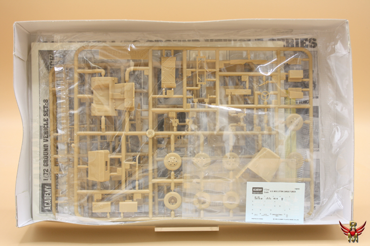 Academy 1/72 US M35 2.5ton Cargo Truck Ground Vehicle Set 8