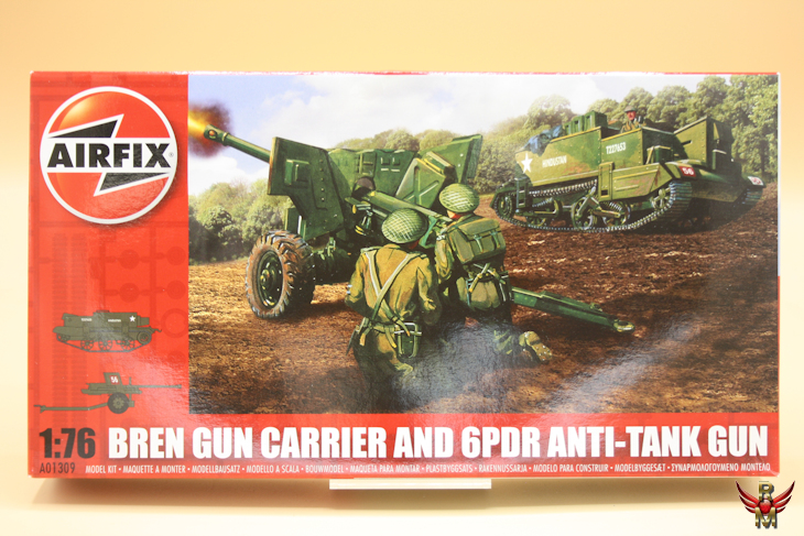 Airfix 1/76 Bren Gun Carrier and 6PDR Anti Tank Gun