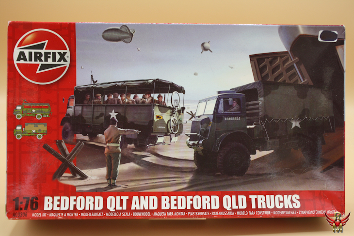 Airfix 1/76 Bedford QLT And Bedford QLD Trucks