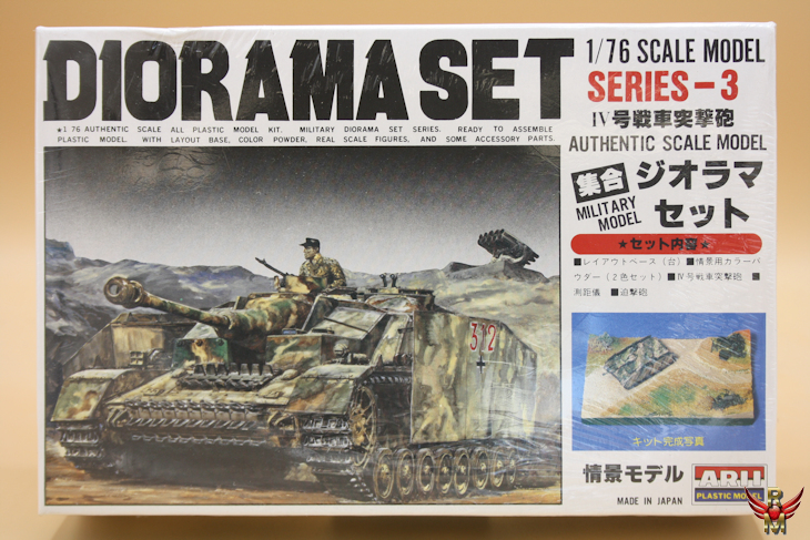 ARII 1/76 Diorama Set Series 3 Stürmgeschutz IV with Base