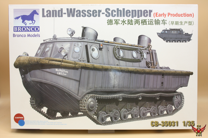 Bronco Models 1/35 Land Wasser Schlepper (Early Production)
