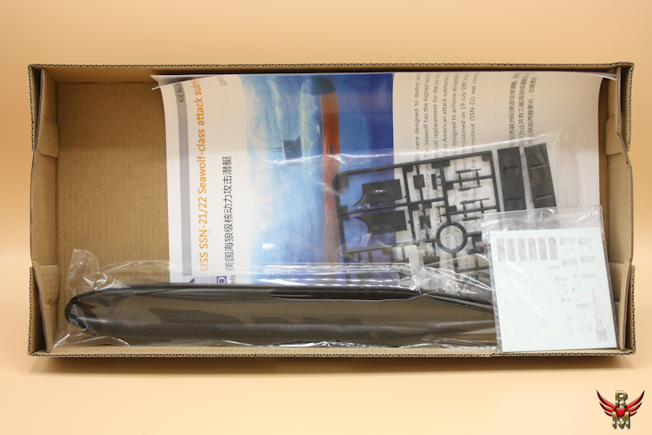 Bronco Models 1/350 USN Seawolf Class Attack Submarine SSN 21/22