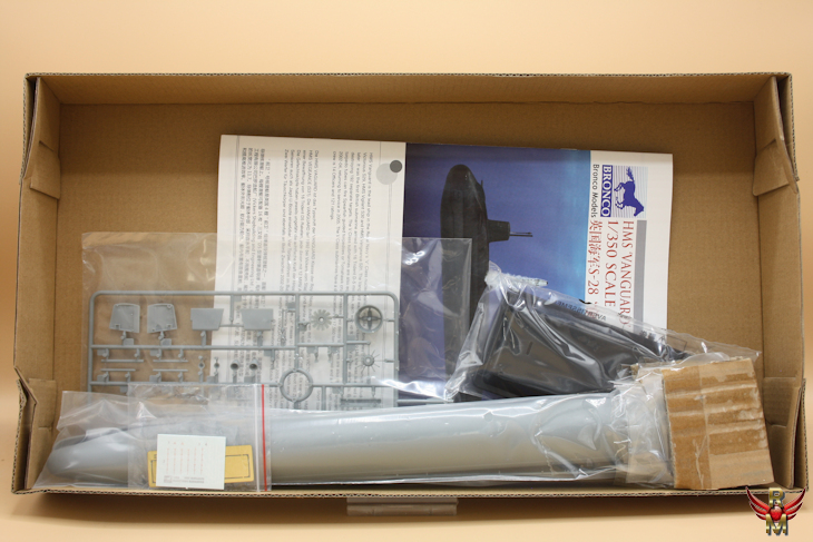 Bronco Models 1/350 HMS Vanguard S-28 SSBN Submarine
