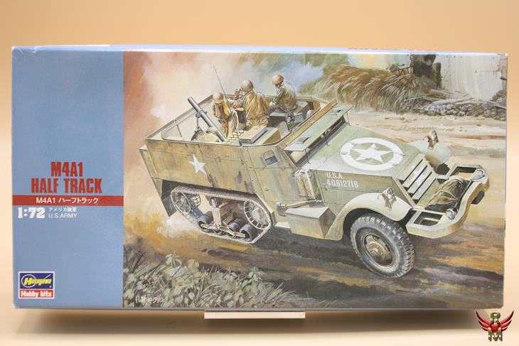 Hasegawa 1/72 M4A1 Half Track US Army