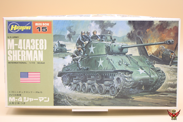 Hasegawa RB Model 1/72 US Army M-4 A3E8 Sherman