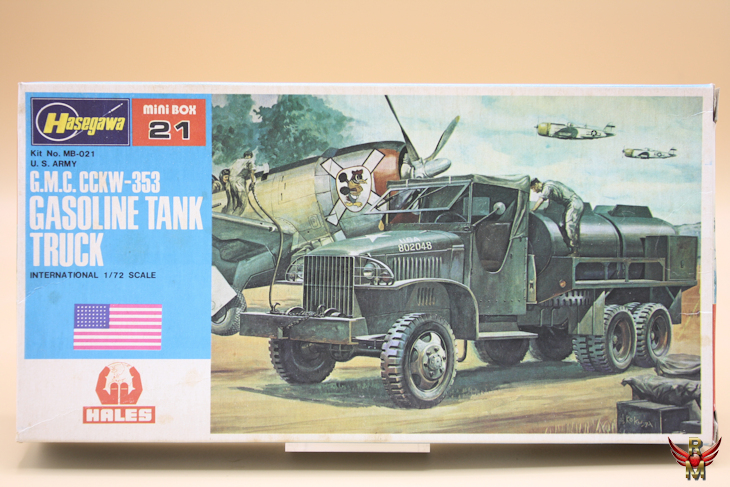 Hasegawa HALES 1/72 GMC CCKW-353 Gasoline Tank Truck