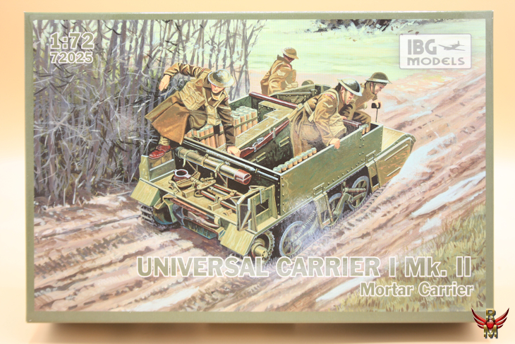 IBG Models 1/72 Univeral Carrier I Mk II Mortar Carrier