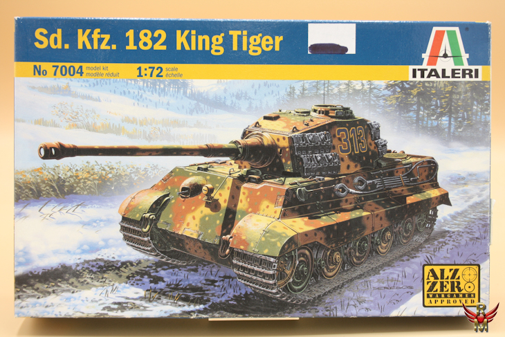 Italeri 1/72 German King Tiger