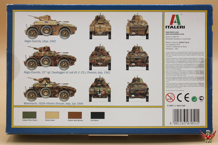 Italeri 1/72 Autoblinda AB 41