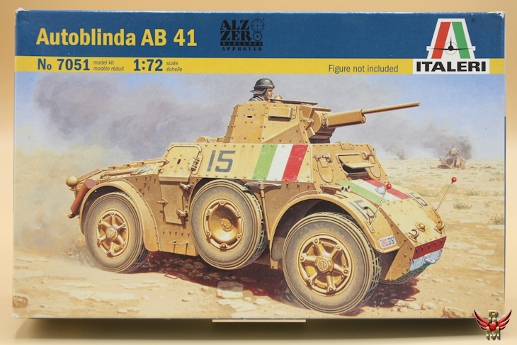 Italeri 1/72 Autoblinda AB 41