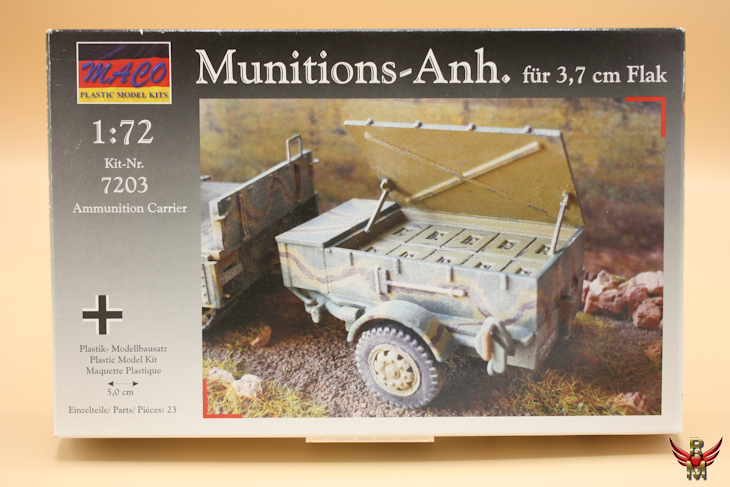 MACO 1/72 Munitions-Anh für 37 mm Flak