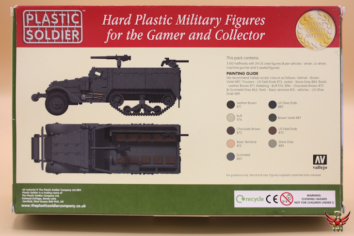 Plastic Soldier 1/72 Allied M3 Halftrack