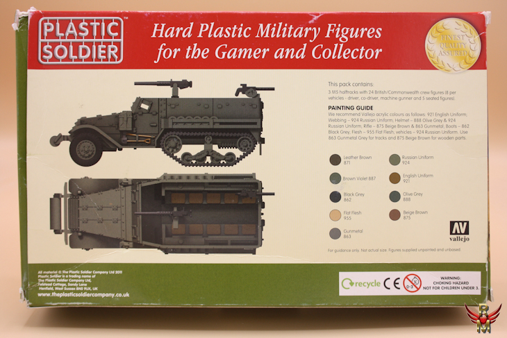 Plastic Soldier 1/72 Allied M5 Halftrack