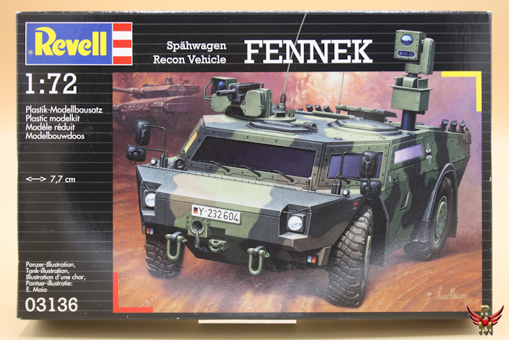 Revell 1/72 Fennek Spähwagen Recon Vehicle