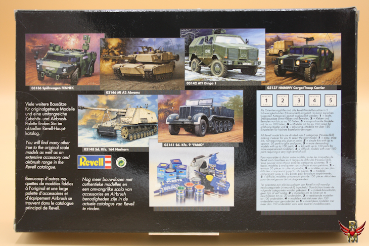 Revell 1/72 Sd Kfz 165 Hummel späte Version / late version