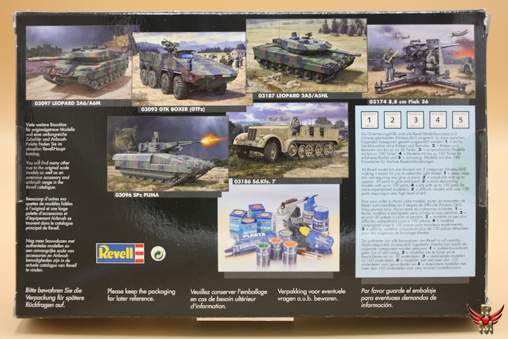 Revell 1/72 Sd Kfz 7/1