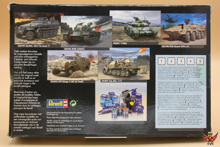 Revell 1/72 Sd Kfz 7/2