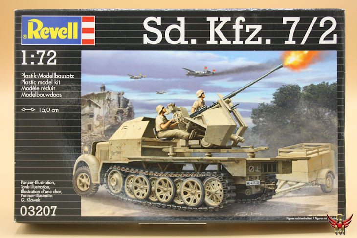 Revell 1/72 Sd Kfz 7/2