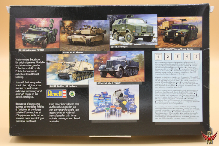 Revell 1/76 Monty's Caravan Leyland Retriever and Daimler Scout Car