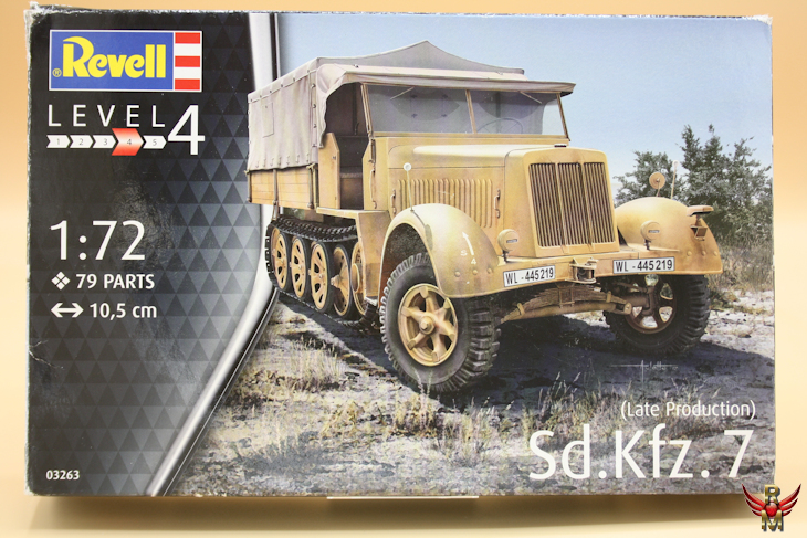 Revell 1/72 Sd Kfz 7 Late Production