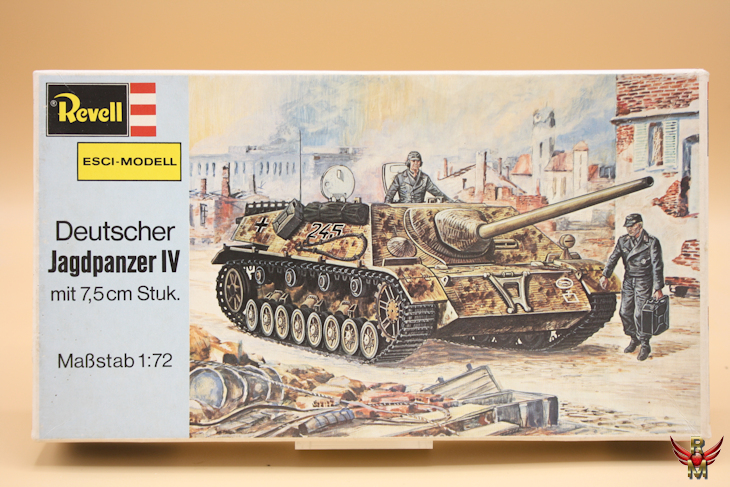 Revell ESCI 1/72 Deutscher Jagdpanzer IV mit 75mm Stuk