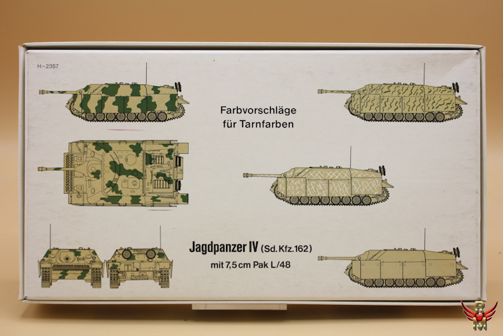 Revell ESCI 1/72 Jagdpanzer IV Sd Kfz 162 mit 75mm Pak L/48