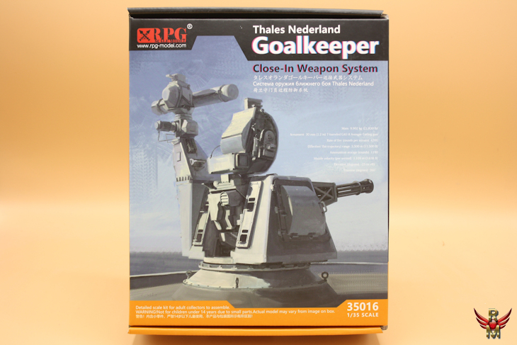 RPG Scale Model 1/35 Thales Nederland Goalkeeper
