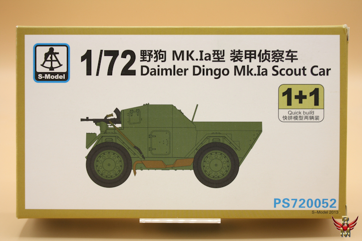 S-Model 1/72 Daimler Dingo Mk Ia Scout Car