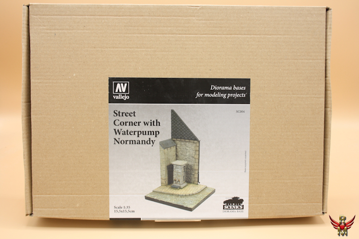 Vallejo 1/35 Street Corner with Waterpump Normandy