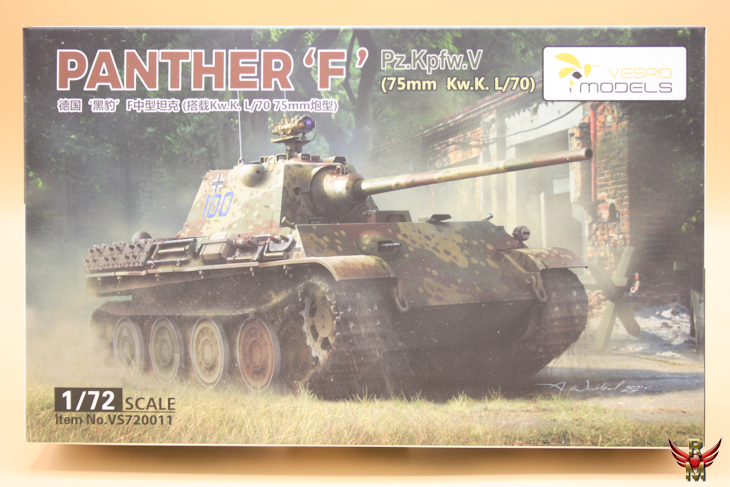 VESPIT Models 1/72 Pz Kpfw V PANTHER F 75mm Kw K L/70