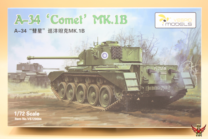 VESPID Models 1/72 A-34 Comet MK 1B