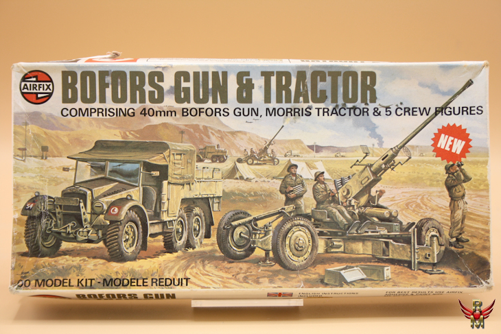 Airfix 1/76 Bofors Gun and Tractor