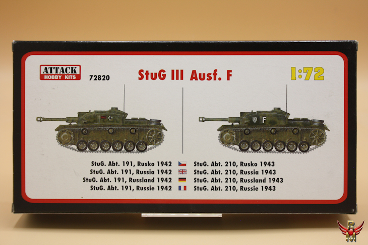 Attack Hobby Kits 1/72 Sturmgeschütz StuG III Ausf F