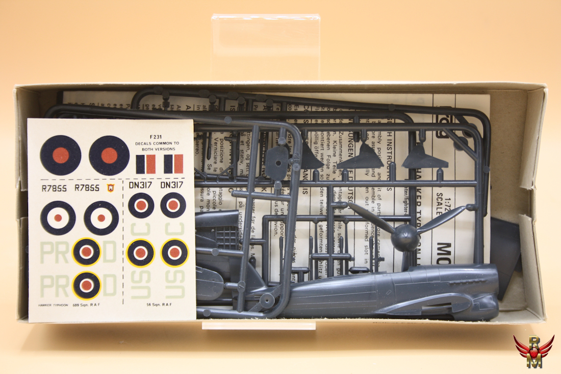 FROG 1/72 Typhoon I B Fighter-bomber