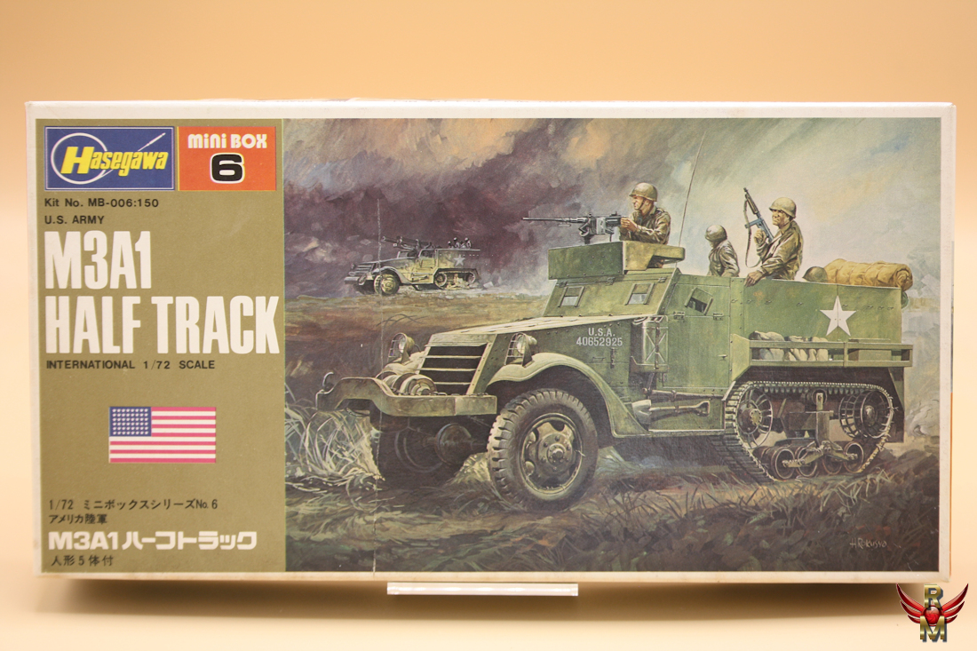 Hasegawa 1/72 US Army M3A1 Half Track