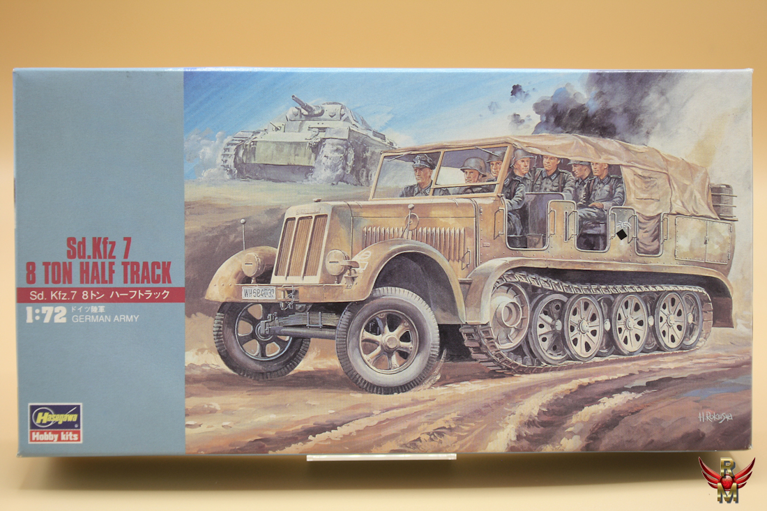 Hasegawa 1/72 German Army Sd Kfz 7 8Ton Half Track