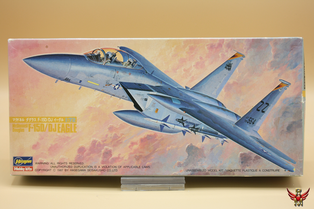 Hasegawa 1/72 McDonnell Douglas F-15D DJ Eagle