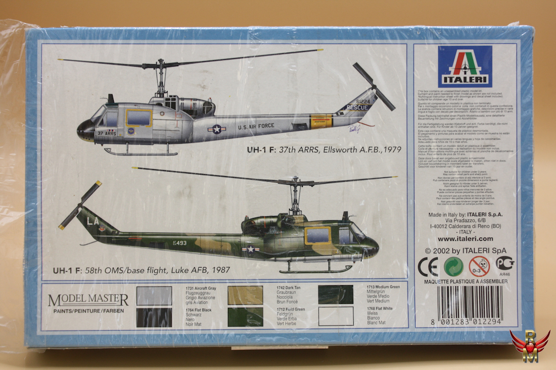 Italeri 1/72 UH-1 F Huey