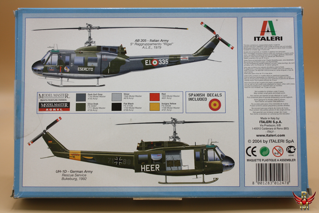 Italeri 1/72 UH-1D Slick
