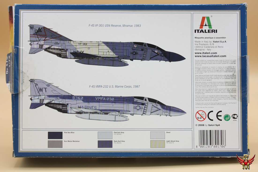 Italeri 1/72 McDonnell Douglas F-4S Phantom II