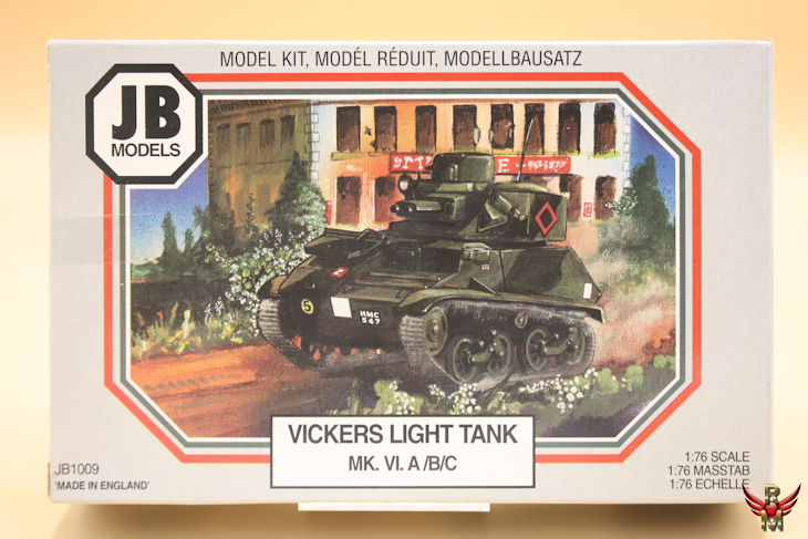 JB Models 1/76 Vickers Light Tank Mk VI A/B/C