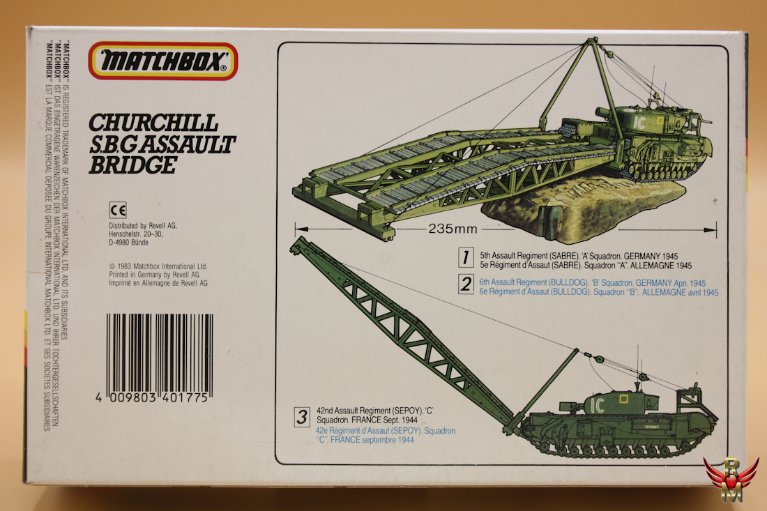 Matchbox 1/76 Churchill AVRE