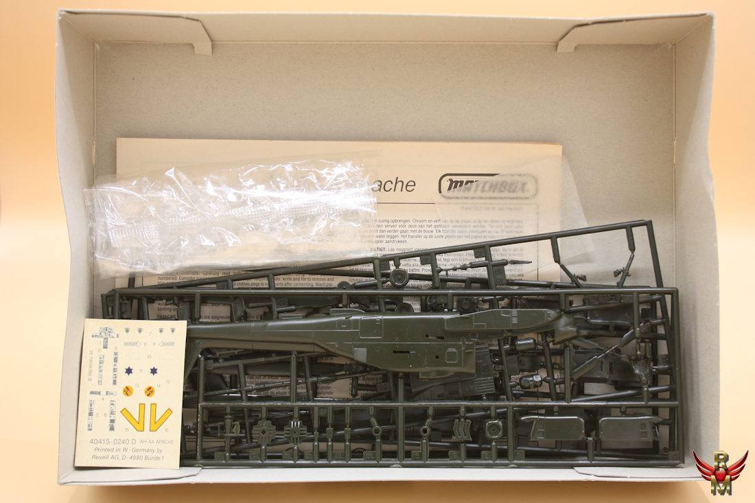 Matchbox 1/72 McDonnell Douglas AH-64 A Apache