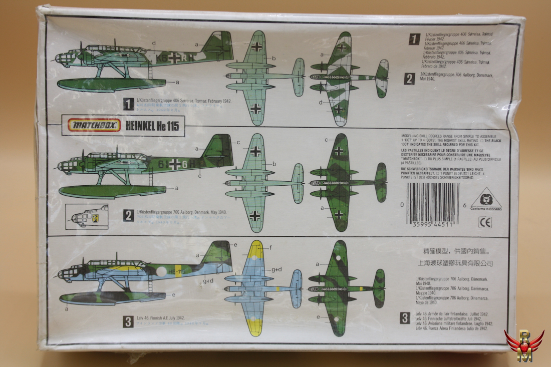 Matchbox 1/72 Heinkel He 115
