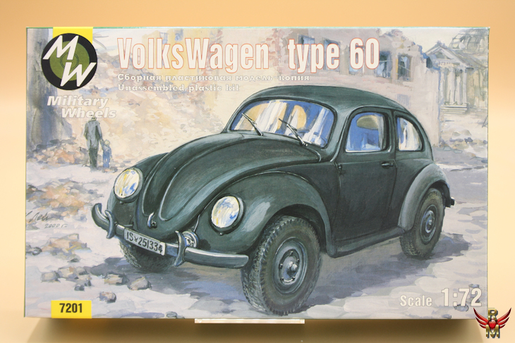 Military Wheels 1/72 Volkswagen type 60