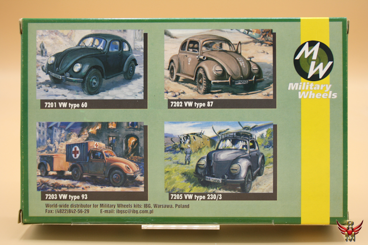Military Wheels 1/72 Volkswagen type 825